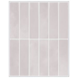 vidaXL Carrelage rectangulaire 50 pcs Beige 29 x 23 x 0,08 cm