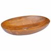 vidaXL Lavabo Bois de teck massif 60x40x10 cm