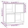 vidaXL Buffet 74x35x80 cm Bois massif de pin