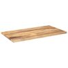 vidaXL Dessus de table 120x70x3,8cm rectangulaire bois massif manguier