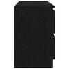 vidaXL Meuble TV noir 100x35x54 cm bois d'ing&eacute;nierie