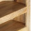 vidaXL Meuble TV d'angle 90x45x45 cm Bois de manguier solide