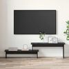 vidaXL Ensemble meuble TV Montage mural Ch&ecirc;ne noir 180 x 30 x 43 cm