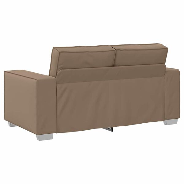vidaXL Canap&eacute; Cappuccino 160 x 78 x 84 cm tissu