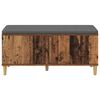 vidaXL Banc d'entr&eacute;e avec coussin Bois ancien 100 x 38 x 46 cm