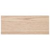 vidaXL &Eacute;tag&egrave;res flottantes 2 pcs 60x23,5x4 cm bois d'ing&eacute;nierie