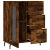 vidaXL Buffet ch&ecirc;ne fum&eacute; 69,5x34x90 cm bois d'ing&eacute;nierie