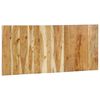 vidaXL T&ecirc;te de lit 120 cm bois d'acacia massif