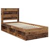 vidaXL Cadre de lit Bois ancien 90 x 200 cm Pin massif
