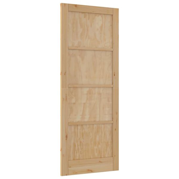 vidaXL Porte int&eacute;rieure ORKDAL Marron 83 x 211 cm Contreplaqu&eacute;