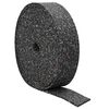 vidaXL Rouleau de granulat en caoutchouc Noir 2000 x 10 x 0,3 cm