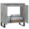 vidaXL Armoire de bain gris b&eacute;ton 58x33x60 cm bois d'ing&eacute;nierie