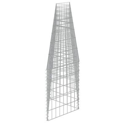 vidaXL Mur de gabion Acier galvanisé 630x30x50 cm