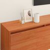 vidaXL Meuble mural Cire marron 100 x 30 x 35 cm Bois de pin massif