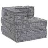 vidaXL Canap&eacute; d'angle modulable Gris clair 70 x 70 x 56 cm tissu