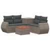 vidaXL Ensemble de Canap&eacute;s 6 pc Gris et Gris fonc&eacute;