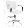 vidaXL Unit&eacute; de rin&ccedil;age de shampoing avec chaise de salon Similicuir