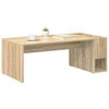 vidaXL Table basse Ch&ecirc;ne Sonoma 101,5 x 50 x 37 cm Bois d'ing&eacute;nierie
