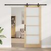 vidaXL Porte coulissante Naturel 86 x 211 cm