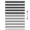 vidaXL Store z&egrave;bre noir 110x100 cm largeur du tissu 105,9 cm polyester