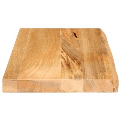 vidaXL Dessus de table à bord vivant 60x40x3,8 cm bois massif manguier