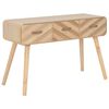 vidaXL Table console 100 x 35 x 68 cm Bois massif