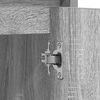 vidaXL Armoire de bain Sonoma gris 60x33x61 cm Bois d'ing&eacute;nierie