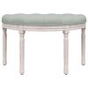 vidaXL Banc Gris clair 81,5x41x49 cm Velours