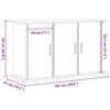 vidaXL Support pour aquarium vieux bois 101x41x58 cm bois d'ing&eacute;nierie