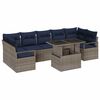 vidaXL Ensemble de canap&eacute; de jardin 8 pc 7-Nombre de places