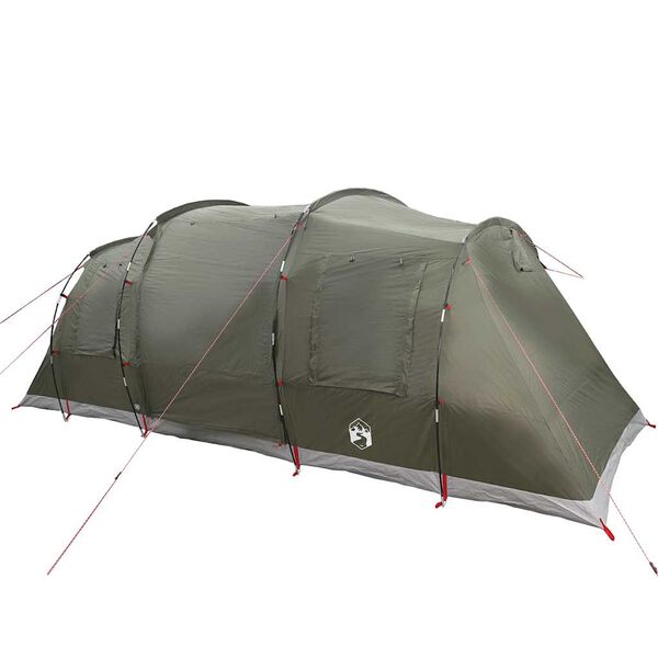 vidaXL Tente familiale tunnel 6 personnes vert olive imperméable