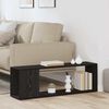 vidaXL Ensemble meuble TV Noir 100 x 24 x 63 cm Bois d'ing&eacute;nierie