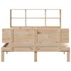 vidaXL Lit biblioth&egrave;que sans matelas 160x200 cm bois massif de pin