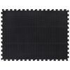 vidaXL Carreau de sol en caoutchouc noir 12 mm 90x120 cm