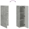 vidaXL Montage mural 6 pcs Gris b&eacute;ton