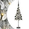 vidaXL Sapin de No&euml;l avec 150 LED Blanc 120 cm PE et Acier