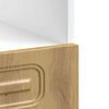 vidaXL Armoire &agrave; four Kalmar ch&ecirc;ne artisanal bois d'ing&eacute;nierie
