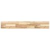 vidaXL &Eacute;tag&egrave;res flottantes 2 pcs 140x20x4 cm acacia massif non trait&eacute;