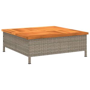 vidaXL Couvercle de base de parasol gris 70x70x25 cm