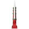 vidaXL Arche de Bougies de No&euml;l avec 10 Bougies LED Rouge