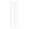 vidaXL Casier &agrave; vin mural pour 36 bouteilles 2 pcs Blanc Fer