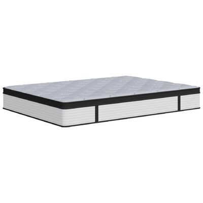 vidaXL Matelas à ressorts ensachés moyen plus 140x190 cm