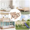 vidaXL Chevilles en bois 24000 pcs Marron Bois massif