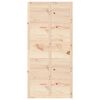 vidaXL Porte de grange 100x1,8x214 cm Bois massif de pin
