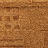 vidaXL Tapis d'escalier autocollants 15 pcs Beige 65x21x4 cm