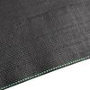 vidaXL Membrane anti-mauvaises herbes noir 1,5x10 m PP