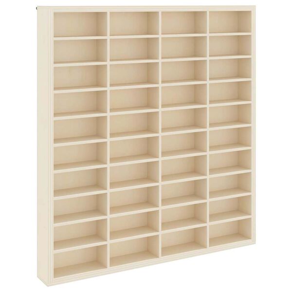 Vitrine Murale avec &eacute;tag&egrave;re Beige 40 x 4,5 x 43 cm Bois d'ing&eacute;nierie