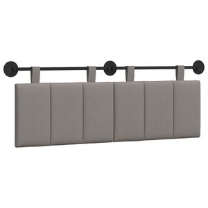 vidaXL T&ecirc;te de lit suspendue Tissu