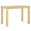 vidaXL Table &agrave; manger PANAMA 112x60x75 cm bois massif de pin