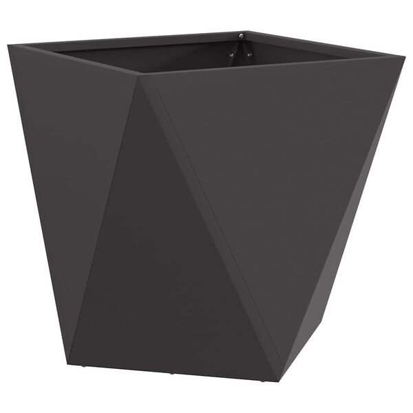 vidaXL Jardini&egrave;re Noir 40 x 40 x 40 cm Acier